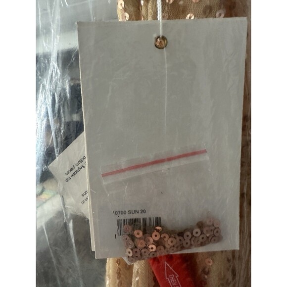 **NEW** Mac Duggal 10700 V Neck Sunset Sequin Gown Maxi Dress Size 20 - Picture 4 of 6